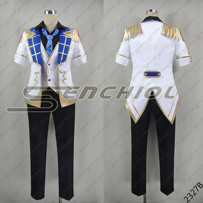 taobao agent Manku 2327B Idol Fantasy Cosplay Cosplay Costs Black and White Dueling Clothes is more true to correct