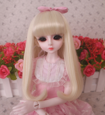 taobao agent BJD doll SD doll 1/6 minutes Universal light color internal buckle hair without hair accessories