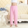 Sofa Pyjama Đàn ông và phụ nữ Cotton Yoga Quần điều hòa Quần trong nhà Độ chặt Phần mỏng Slim lỏng Kích thước lớn Đàn ông Mùa hè - Quần tây quần túi hộp nữ