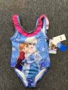 Disney Girls Summer Vest Sling áo tắm Ice Romance Love Shaana Áo tắm một mảnh - Đồ bơi trẻ em