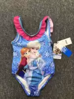 Disney Girls Summer Vest Sling áo tắm Ice Romance Love Shaana Áo tắm một mảnh - Đồ bơi trẻ em quần áo trẻ em nam