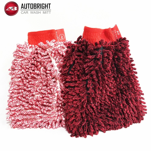 Autobright Car Warch Glove Sherbie Motor Motor High -End Cationic Bear Paw Strong DeSontamination Tool