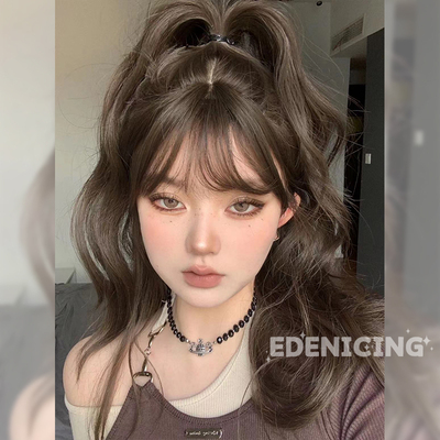 taobao agent Shu Duo wig preferred wig female long curly hair net red daily lolita anchor Japanese soft girl jk full set