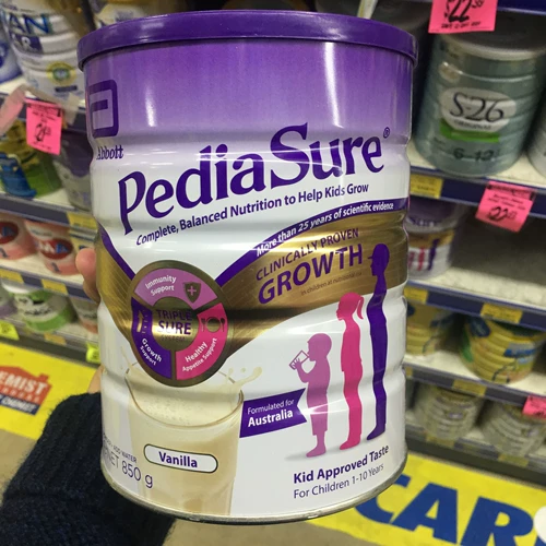 Австралия Pediasure abbott xiaosu Детское молоко порошок молока помогает детям 1-10 лет выращивать вкусный клубничный ванильный аромат