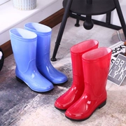 Giày đi mưa nữ ủng đi mưa nữ trưởng thành Thời trang Hàn Quốc không thấm nước ống ngắn chống trượt ống nước giày cao su nhà bếp giày thủy triều