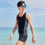 Xác thực Yian quầy tuyết chia vest lặn phù hợp với nam boyshort năm quần quần bơi phù hợp với bộ phao - Nam bơi đầm quần bơi nam hàng hiệu