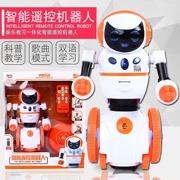 Giáo dục sớm thông minh điều khiển từ xa điện nhỏ kể chuyện robot nhỏ sẽ hát cậu bé robot đồ chơi