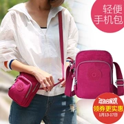 Túi đựng điện thoại di động nữ đeo túi vải nhỏ túi nhỏ vải dọc bằng vải nylon