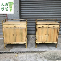 Бамбуковый обеденный шкаф, шкаф для хранения бамбука, бамбуковый шкаф мебельный шкаф, винный шкаф, шкаф чай