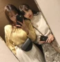 Hàn Quốc mua cho bạn gái mùa xuân áo len cổ chữ V lỏng lẻo - Áo / áo thun áo len gile