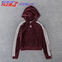 Áo thể thao nữ Adidas Cỏ ba lá giản dị Áo thun DH3115 AY7143 - Thể thao lông cừu / jumper ao hoodie