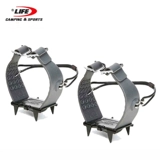 Портативные сверхлегкие нескользящие коньки, альпинистские бахилы подходит для пеших прогулок для детей и взрослых