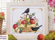 Cầu vồng thêu Quảng trường chính hãng DMC cross stitch từ phù hợp với mảnh thu hoạch giỏ trái cây - Bộ dụng cụ thêu