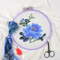 Su thêu thêu tự làm người mới bắt đầu kit công cụ truyền thống khăn tay gói vật liệu Bianhua thêu hoa thêu cổ - Bộ dụng cụ thêu tranh thêu tay xq