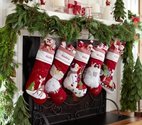 Выход хвоста можно определить, чтобы сделать названия рождественские носки.