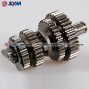 SYM Xia Xing Sanyang Đầu máy XS110-6 Vàng Charm Xe máy Gear Gear Countershaft hội - Xe máy Gears