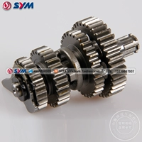 SYM Xia Xing Sanyang Đầu máy XS110-6 Vàng Charm Xe máy Gear Gear Countershaft hội - Xe máy Gears nhông sên xe máy	