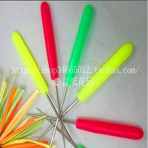 Aracence Plastic тысячи DIY ручной работы ручной работы с иглой ручной работы цветы свернутые розовые шелковые сетки