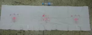 Ткань, с вышивкой