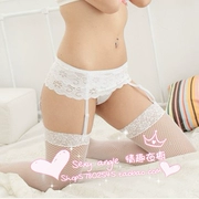 Phụ nữ sexy đồ lót ren bên net vớ vớ đôi ren garter vớ cao vớ đùi