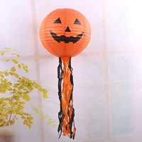Halloween bí ngô đèn lồng giấy nhẹ Thanh trang trí KTV vật tư trang trí DIY treo có thể được kết nối - Sản phẩm Đảng / Magic / Hiệu suất 	đồ hóa trang halloween cho trẻ em