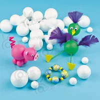 Giáo dục trẻ mẫu giáo tự làm đồ chơi bong bóng bong bóng nghệ thuật sáng tạo vật liệu làm bằng tay 10 7cm thiệp 20 10 handmade