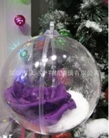 Шэньчжэнь летающий меч органический стеклянный фабрика индивидуальная новая высокая и прозрачная акриловая рождественское мяч с высоким уровнем