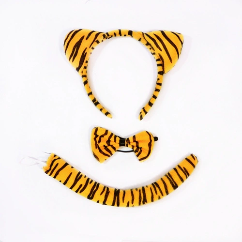 Детский мультяшный аксессуар для волос, ободок, комплект, наряжаться, косплей, 3 предмета, стиль