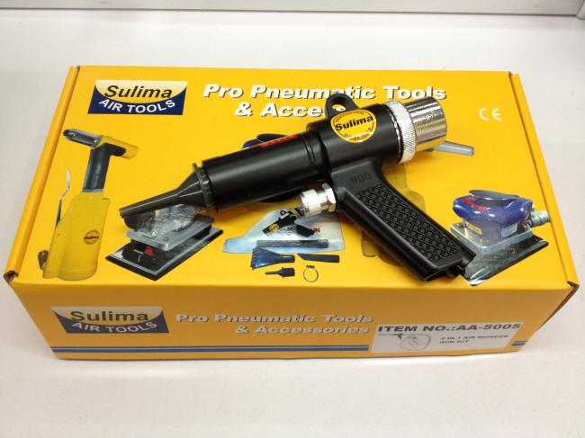 Đài Loan Súng Thổi Khí Nén Sulima AA-5005 Súng Thổi Khí Nén Bộ Súng Thổi Bụi Súng bơm khí súng hút bụi dùng khí nén