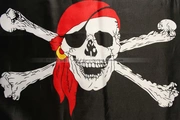Trang trí Halloween Tiệc kinh dị Cướp biển vùng Caribbean Caribbean Cướp biển Cờ trang trí - Sản phẩm Đảng / Magic / Hiệu suất