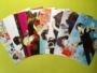 Anime, phim hoạt hình Nhật Bản, được bao quanh bởi các hiệp sĩ không đầu, tin tức khác nhau, 8 mảnh thành thẻ tin nhắn bưu thiếp, đầy đủ thiệp chúc mừng - Carton / Hoạt hình liên quan những sticker cute