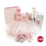Hộp quà tặng cao cấp cho bé sơ sinh công chúa váy đầm sáng tạo gửi bé gái trăm ngày trăng tròn quà tặng đồ chơi cho bé sơ sinh