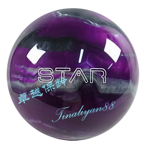 Mới! Mỹ ELITE elite bowling loạt "STAR" thẳng UFO bóng! Bạc đen bạc