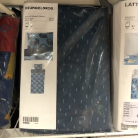 IKEA mua nhà 尤恩格斯库格 chăn bìa và áo gối cartoon khỉ giường * 150 200 50 80 * - Bộ đồ giường trẻ em chăn ga cho bé trai	