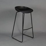 Простой бар с кресел железные стул высокий стул современный обеденный стул Железная линия повседневное кресло скандинавской батончики и стул