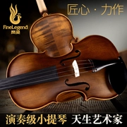 Feng Ling Violon Trẻ em người lớn cao cấp mới bắt đầu Tất cả các loại gỗ mun làm bằng tay phân loại nhạc cụ FLV2111 - Nhạc cụ phương Tây