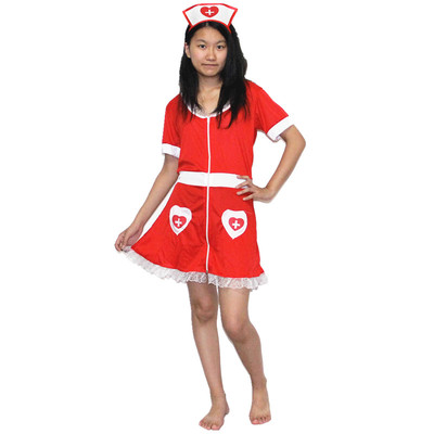 taobao agent COS万圣节服装狂欢节派对服装护士装游戏护士装性感红色小护士