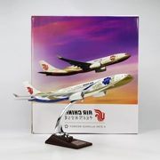 Máy bay mô hình máy bay Airbus A330 Air China Zijing 40cm mô hình tĩnh trang trí trang trí để gửi một đáy chuyên dụng