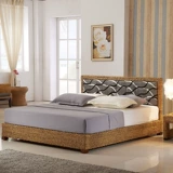 HC4011 Mojo Bed Bed Vine Art Art Bed New Vine -Made Poly Poly Bed Два -личные кровати юго -восточной азиатской кровать