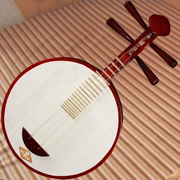 Nhà máy trực tiếp màu gỗ yueqin gỗ cứng đặc biệt gỗ gụ yueqin nhạc cụ mới bắt đầu thực hành để gửi túi yueqin - Nhạc cụ dân tộc