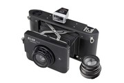 Belair X 6-12 Thành Phố Slicker màu đen vừa định dạng gấp Lomo retro giao hàng máy ảnh khối lượng