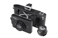 Belair X 6-12 Thành Phố Slicker màu đen vừa định dạng gấp Lomo retro giao hàng máy ảnh khối lượng liplay