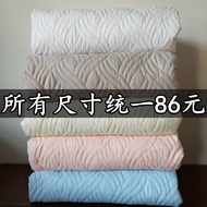 Bông giường 笠 đơn mảnh bông chần Simmons bảo vệ bìa dày không trượt mỏng nâu pad latex nệm bìa 1.8 m