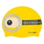 Phẫu thuật Little Yellow Man Mũ bơi thoải mái Mũ bơi xanh Phim hoạt hình Mũ bơi silicone Không thấm nước Phổ mới mũ bơi adidas	