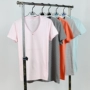 Châu âu và Hoa Kỳ mùa hè phần mỏng đan sọc nữ ngắn tay đồ ngủ kích thước lớn áo T-Shirt dịch vụ nhà đồ bộ kiểu