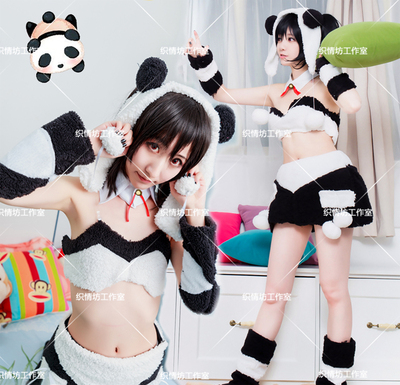 taobao agent Real shot Love Live!Yazawen Nicole Panda Set Cosplay Anime Women's Spot