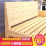 Cấu trúc khung 2 người thông giường đôi 1,8 m giường gỗ rắn 1,8 giường gỗ cho thuê giường loại giường 1,5 giường ngủ thông minh cho phòng nhỏ
