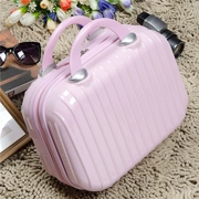 Phiên bản tiếng Hàn của vali nữ dễ thương vali nhỏ thời trang xách tay mỹ phẩm xách tay túi xách tay vali mini