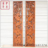 Dongyang khắc gỗ đồ nội thất dân cư cửa sổ màn hình TV nền tường trang trí lưới phân vùng gỗ rắn long não khắc lam gỗ phòng khách đẹp