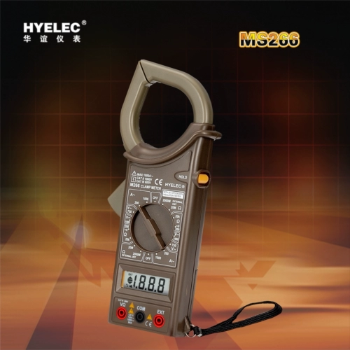 Hyelec Huayi M266 цифровой PLIE -образный ток -метр Pliers -форма -обработка таблица крючка Оригинальная аутентичная бесплатная доставка